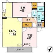 フルール・ アルスの間取り画像