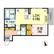 グランセジュール御幸の間取り画像
