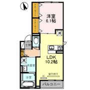 シンセリティ石津 B棟の間取り画像