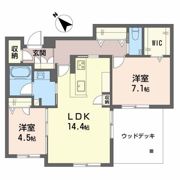 LUCAの間取り画像