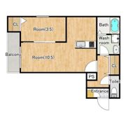 ジーメゾン明石魚住べリアスの間取り画像