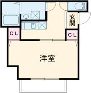 ダイバーシティ五門西の間取り画像