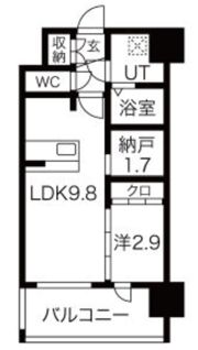 ESTONE HIGASHIOSAKAⅡ（エストワンヒガシオオサカツー）の間取り画像