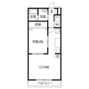 グランドハイツ矢三の間取り画像
