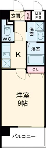 イー・ウエストの間取り画像