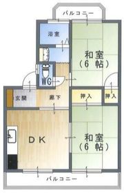 日山マンションの間取り画像