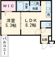 シャルム ド グレイスの間取り画像