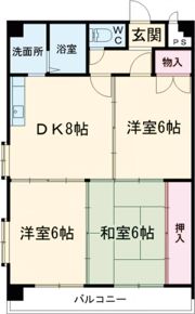 シャルムOKの間取り画像