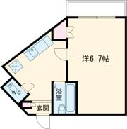 テルセーロパートナーマンションの間取り画像