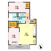 セジュール yoshiの間取り画像