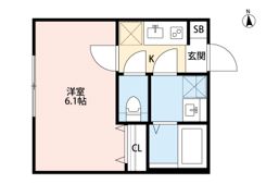 CRASTINE西馬橋1丁目の間取り画像