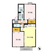 ピア A・C棟の間取り画像