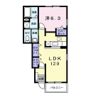 メリディオ城西Aの間取り画像