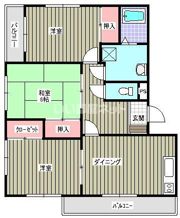 ビューシティ上柴B棟の間取り画像