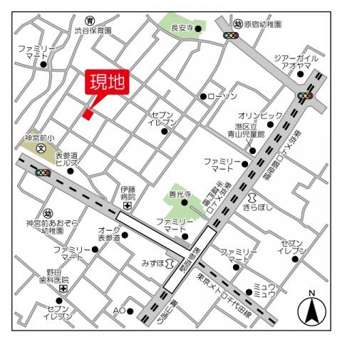 近くに施設あり