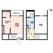 Force高畑(フォルスタカバタ)の間取り画像