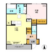 クローバーの間取り画像