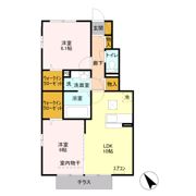 ルミエル Sの間取り画像