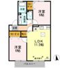 ベルメゾン町田 Bの間取り画像