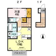 トアーズⅠの間取り画像