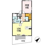 メゾンヴェール 壽の間取り画像