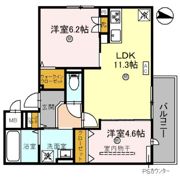 グランドール垂水の間取り画像