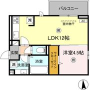 Augusta（オーガスタ）の間取り画像