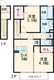 アルページュの間取り画像