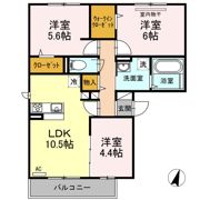 ソレイユ・ルヴァン Ⅰの間取り画像