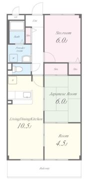グランドールみとの間取り画像