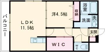 オリエンス幾久富の間取り画像