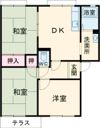 ガーデンハイツ緑ケ丘Cの間取り画像