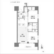 ラグゼナ八王子横山町の間取り画像