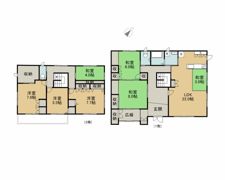 小松町新屋敷甲2289-4戸建貸家の間取り画像