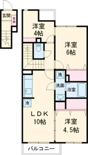 リベルテIIの間取り画像