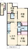 リベルテIIの間取り画像