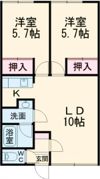 ネオス川原Ⅰの間取り画像