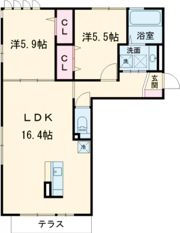 メゾン シュシュの間取り画像