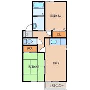 グリーンパーク大代の間取り画像