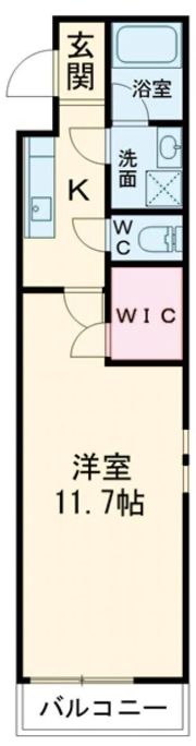 フジパレス津久野Ⅲ番館の間取り画像