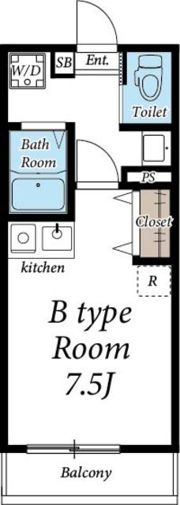 ラ・ホープ高根台の間取り画像