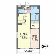シャーメゾン長町の間取り画像