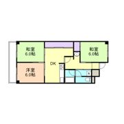 ニューハイツ光陽B棟 102号室の間取り画像