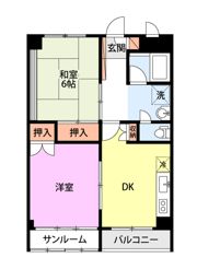 メゾンヒカリの間取り画像