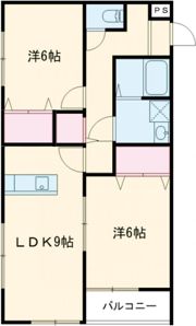 プランドールモエの間取り画像