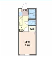 フレグランス ヴィラ Bの間取り画像