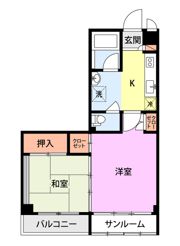 メゾンヒカリの間取り画像