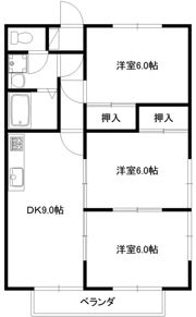 住感シリーズFタイプの間取り画像