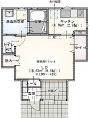 s.a.box寺家C棟の間取り画像