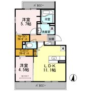 パルクソレイユ Ⅱ・Ⅲ Ⅱの間取り画像